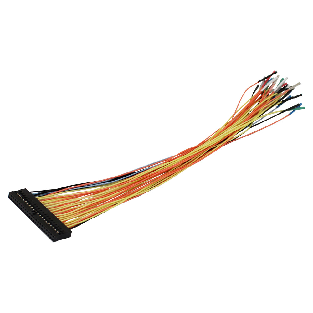EXTRA 34 WIRE CABLE WITH CONNE